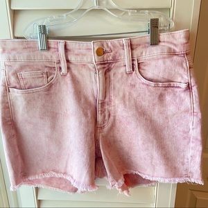 Universal thread Pink wash jean shorts